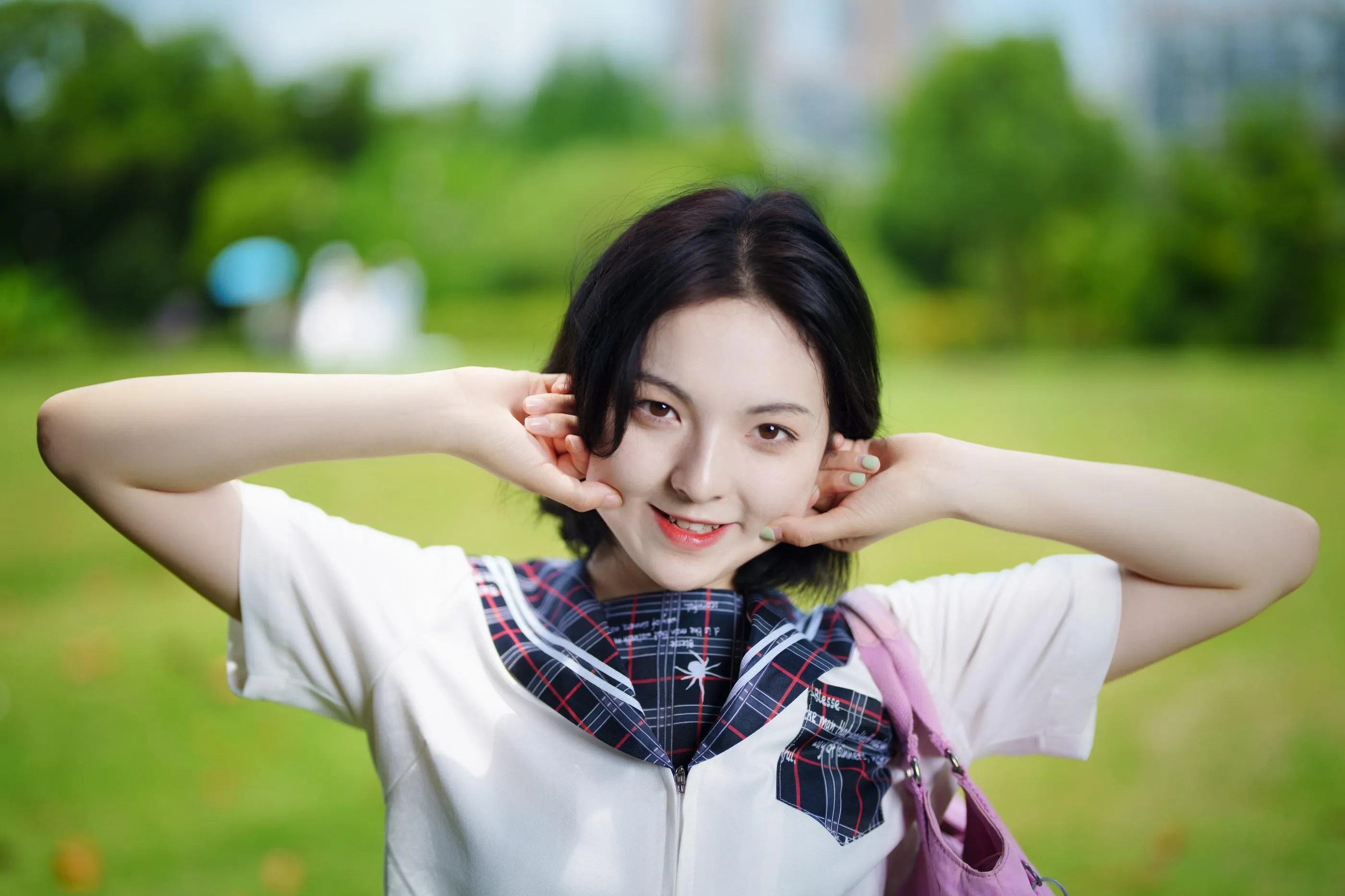 [YITUYU艺图语]2021.11.12 花田里的JK少女 dudu [51P]插图5